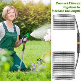 Unywarse hose storage easy roll supports neat, compact storage after use.