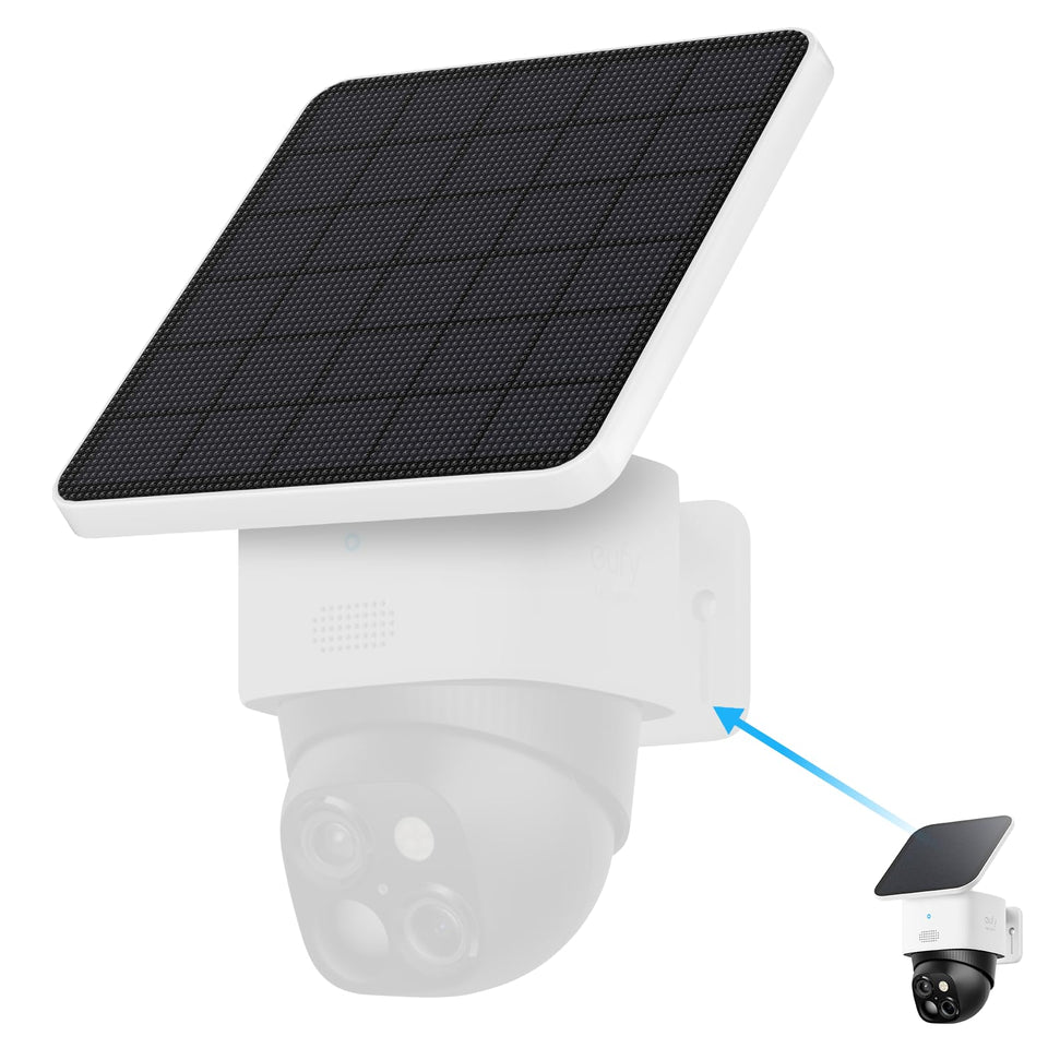UOGW 4W solar panel for eufy SoloCam S340 delivers steady power and weatherproof performance.