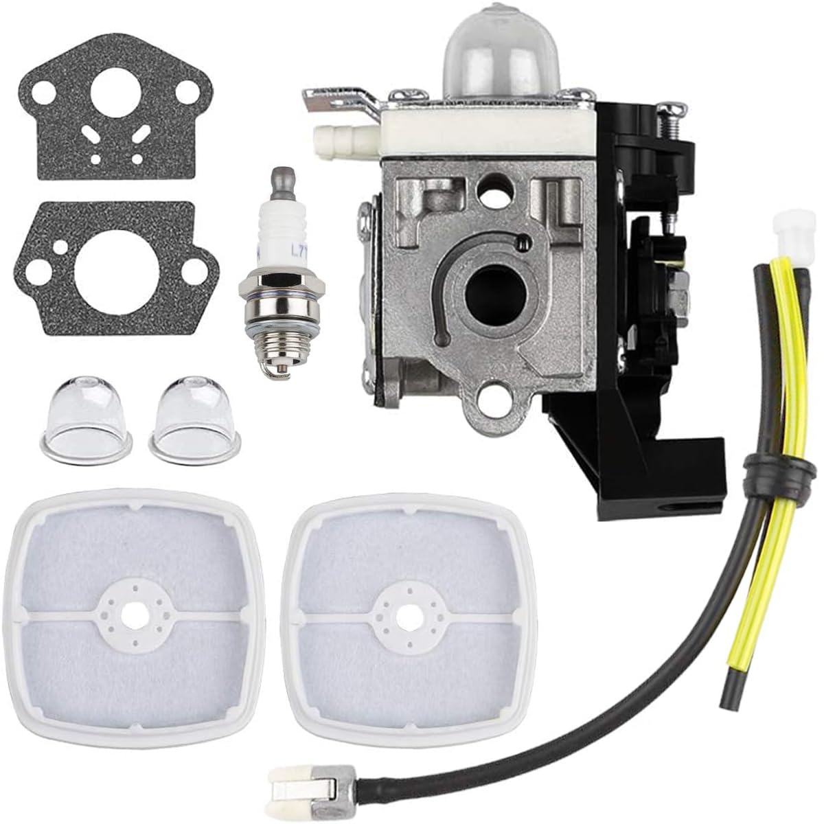 Uorimy SRM225 carburetor kit box ready for a full weed eater rebuild.