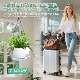UOUZ indoor-outdoor-friendly planter is compact and easy to relocate