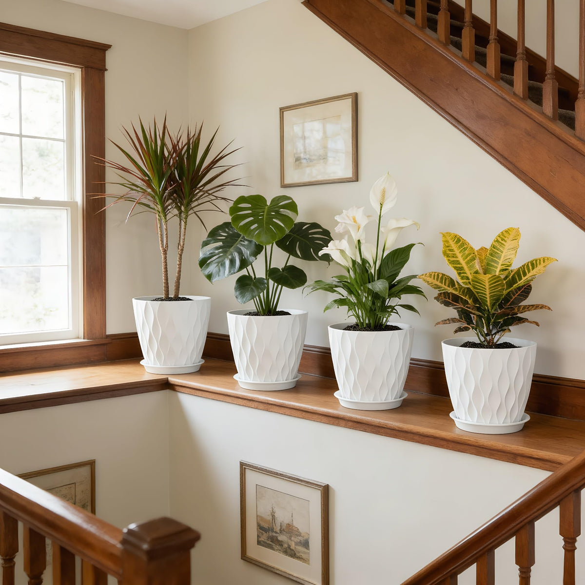 UOUZ beginner-friendly plant pot supports easy gardening