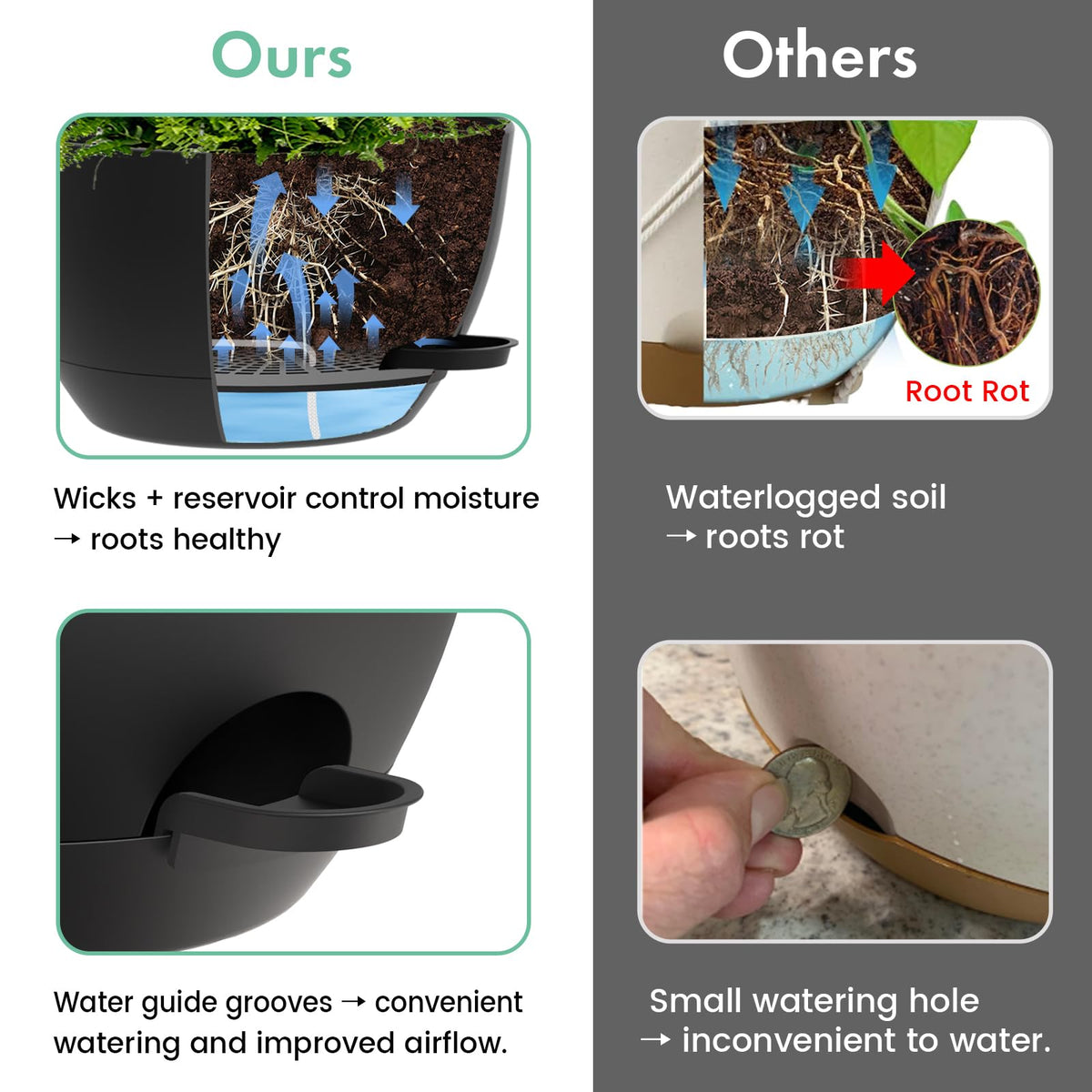 UOUZ two-pack is ideal for windows, porches, or balconies.