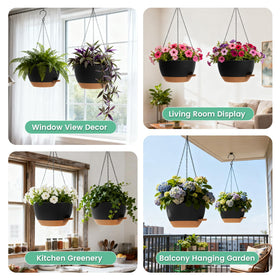 UOUZ indoor-outdoor window porch setup demonstrates versatile hanging option