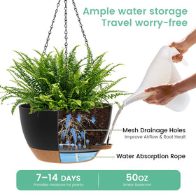 UOUZ mesh-bottom drainage close-up showing airflow and root health