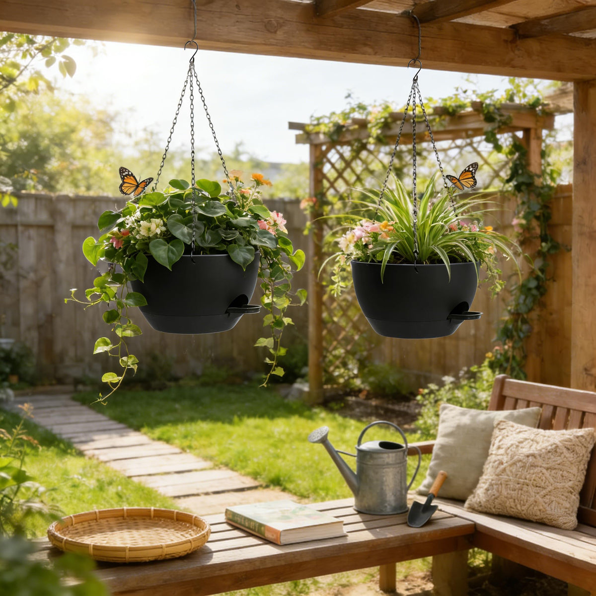 UOUZ minimalist design adds vertical greenery without clutter.