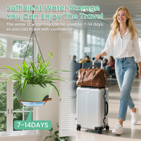UOUZ removable tray simplifies water collection and cleanup.