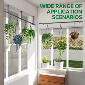 Uoveya indoor plant hanger shelf ready for various planters