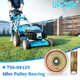 UP2WIN idler pulley bearing 3/8 inch bore for secure, precise fit