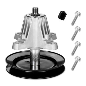 UP2WIN spindle-assembly compatibility with Cub, Troy-Bilt, and Craftsman decks.