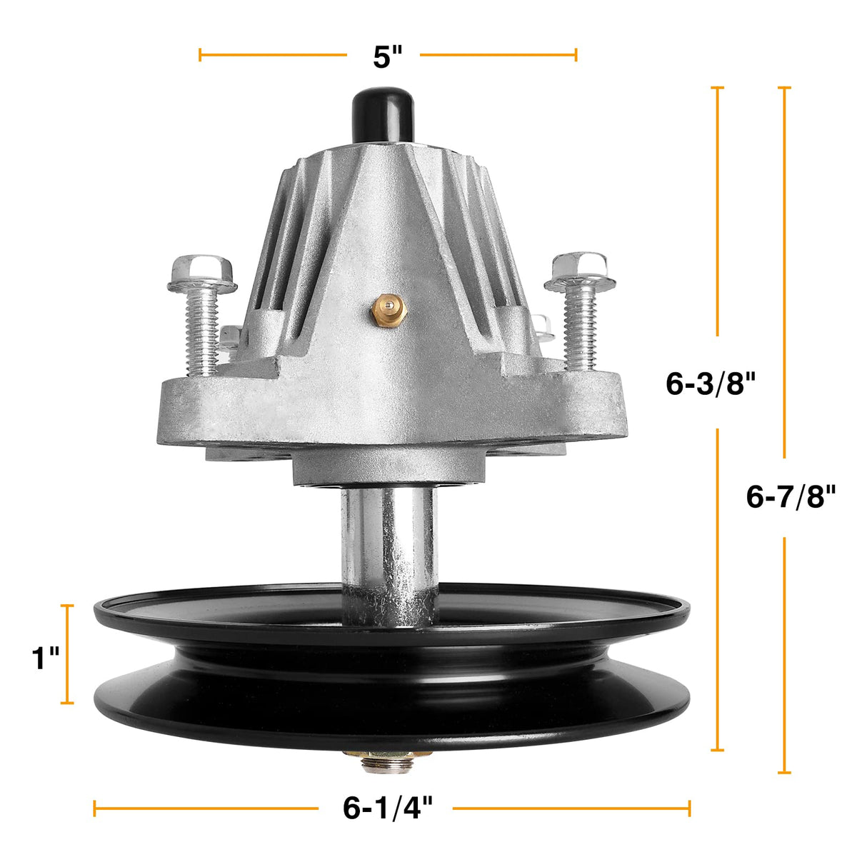 UP2WIN replacement spindle with mounting bolts for easy install.