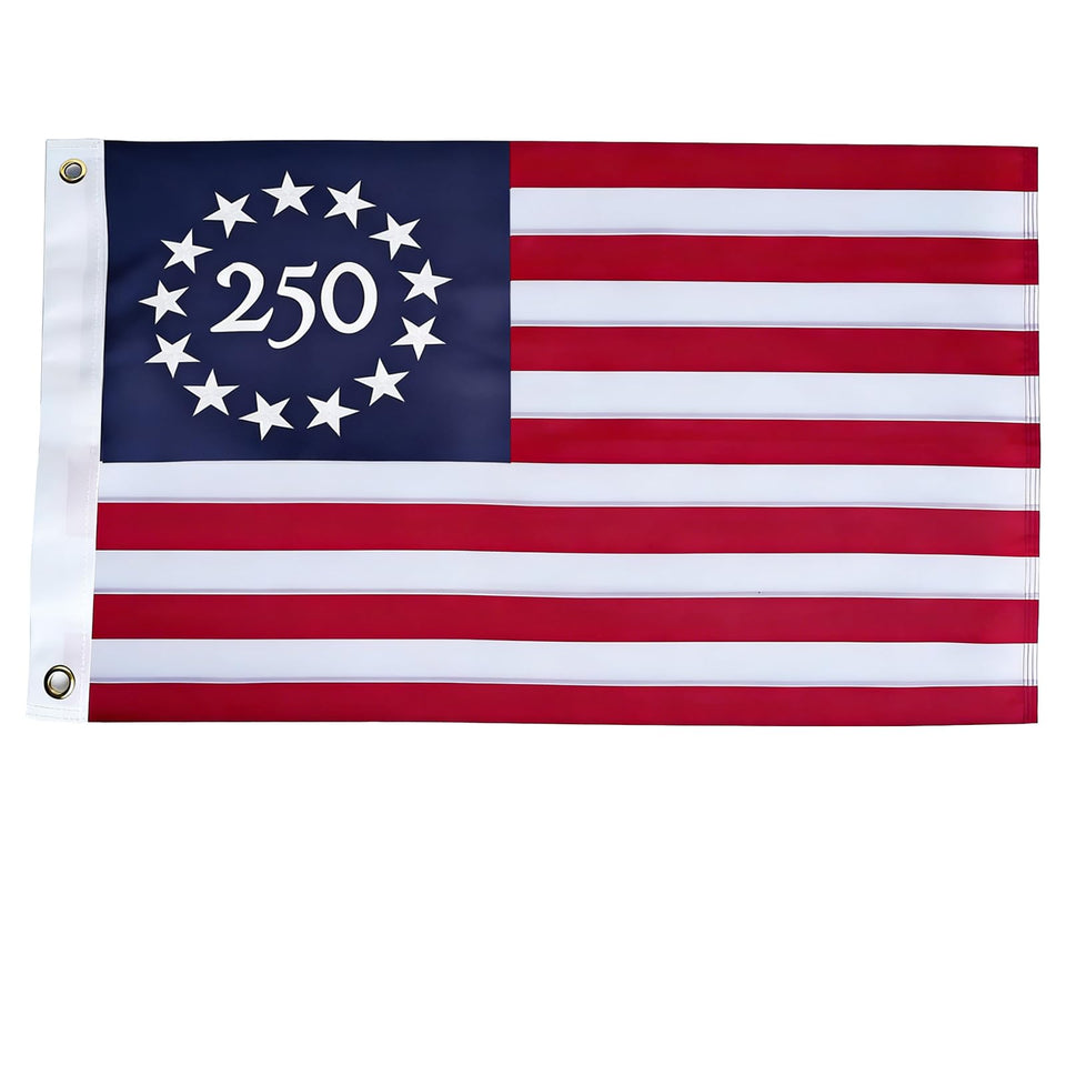 UPEOXT america-flag-1776-2026-embroidery close-up shows premium stitching for outdoor use