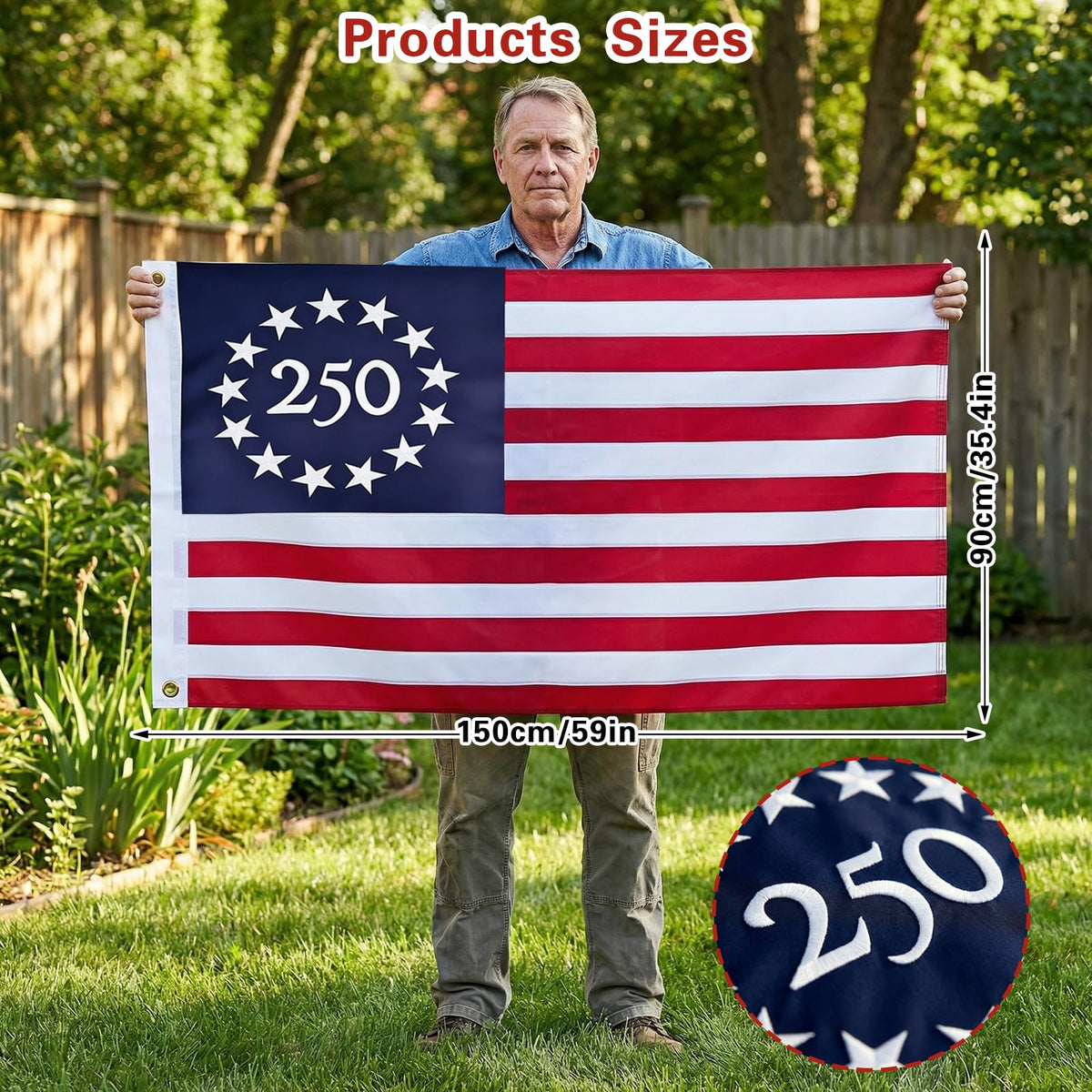 UPEOXT heavy-duty-nylon-flag-3x5 demonstrates wind-resilient performance for outdoor celebrations