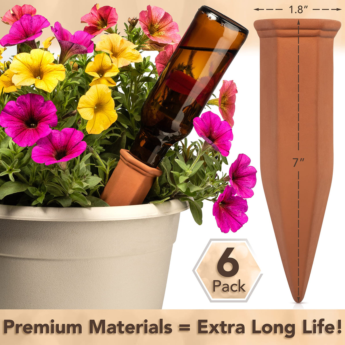Compact 6-pack highlights portability and simple installation.