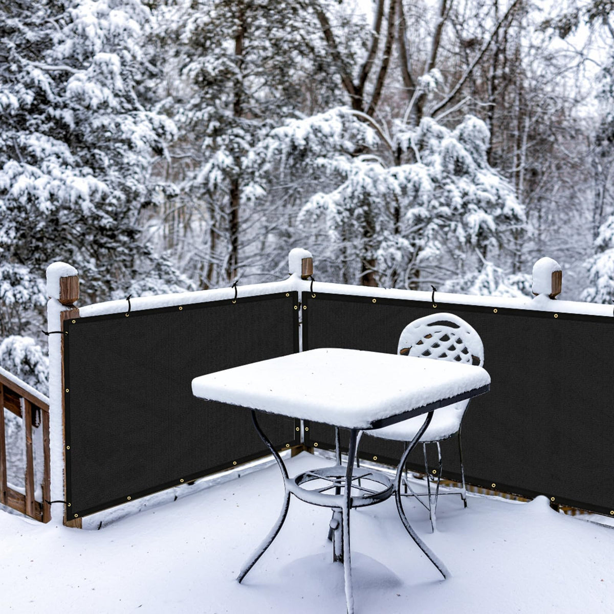 UPGRADE construction-site privacy screen provides quick, private coverage on-site.