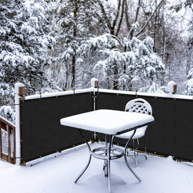 UPGRADE construction-site privacy screen provides quick, private coverage on-site.