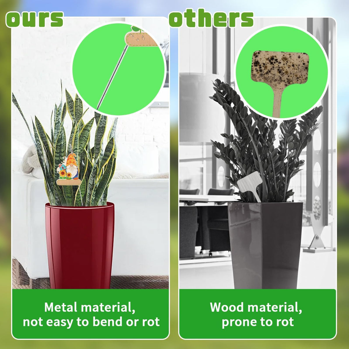 UPINS DIY marker allows customization of seed labels.
