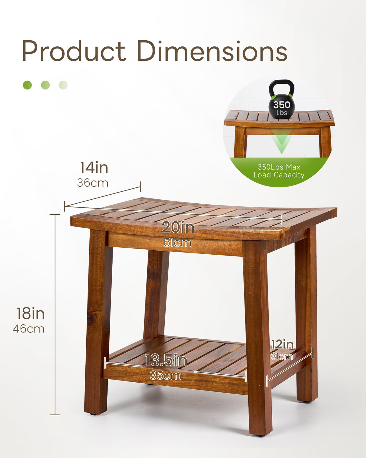 Upolana stainless steel hardware bench with rust-resistant fittings.