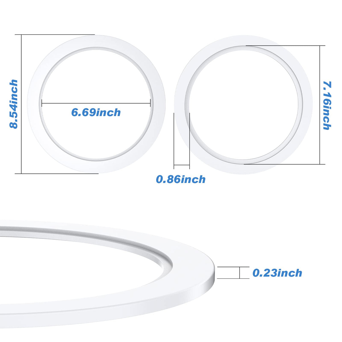 upuuup SPX1082D durable plastic material protects against wear while providing a simple fit.