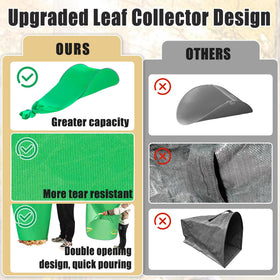 UQM leaf collector in durable 230D fabric