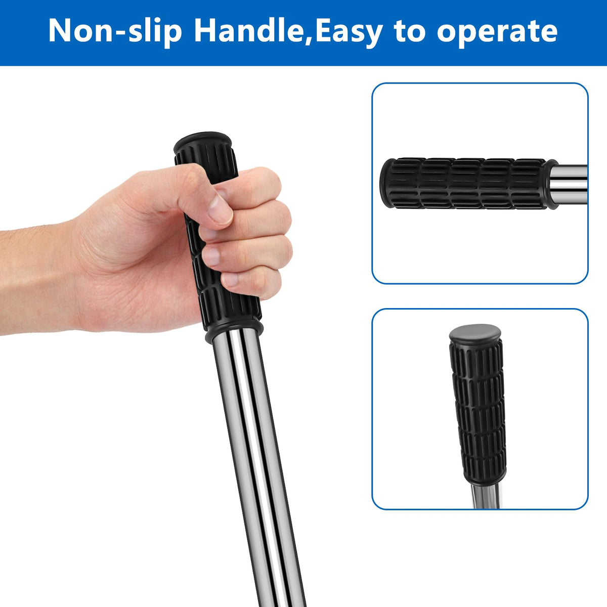 UQM pool cover tool aligned with standard safety anchors