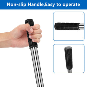 UQM pool cover tool aligned with standard safety anchors