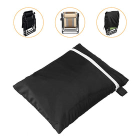 Uranshin chair cover measures 28x13x43 inches fits standard folding chairs.
