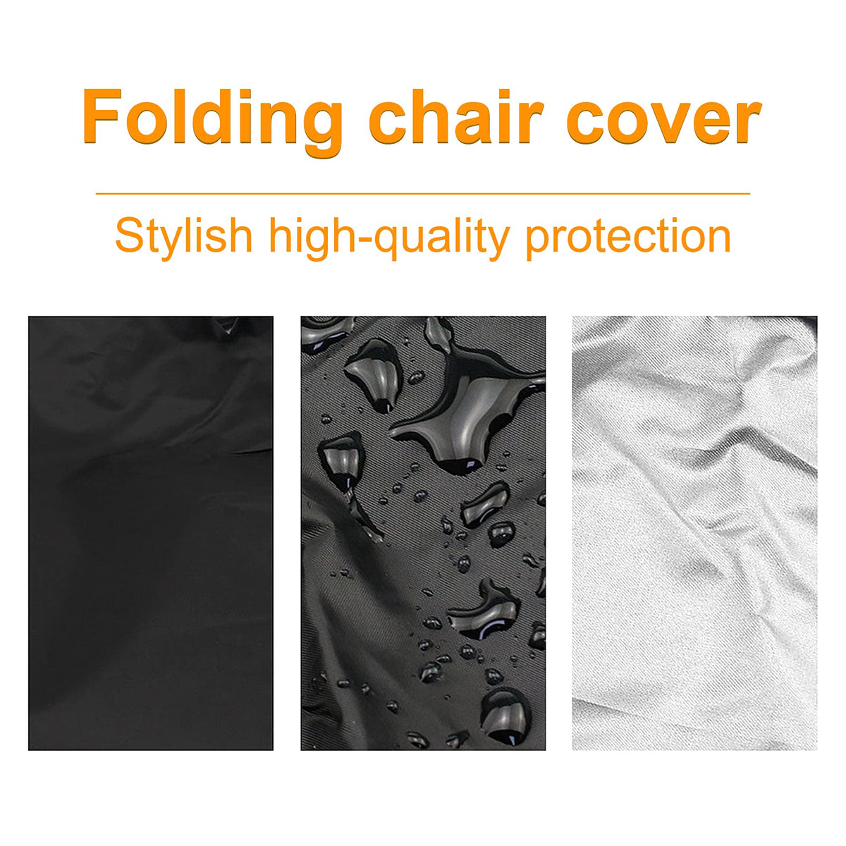 Uranshin chair cover with storage bag for easy organizing after use.