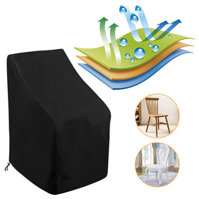 Uranshin windproof drawstring edge keeps stackable chairs secure