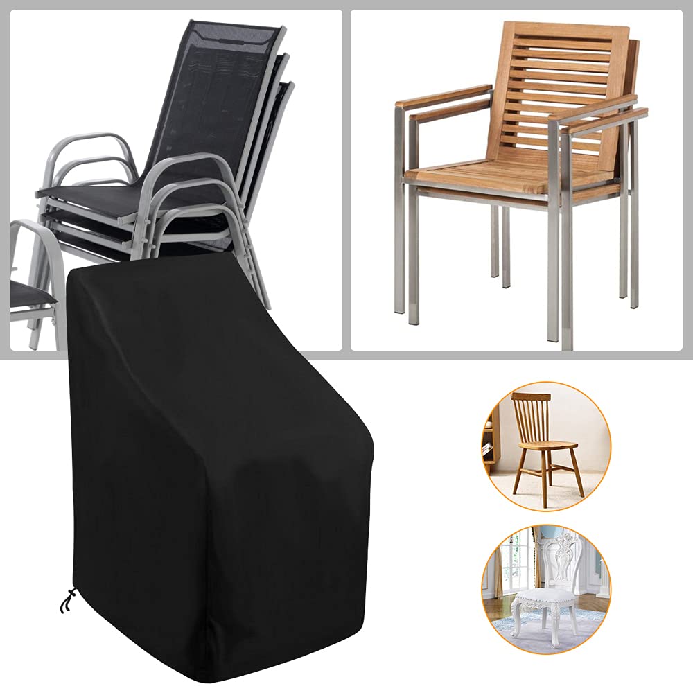 Uranshin protects outdoor stackable chairs in winter conditions