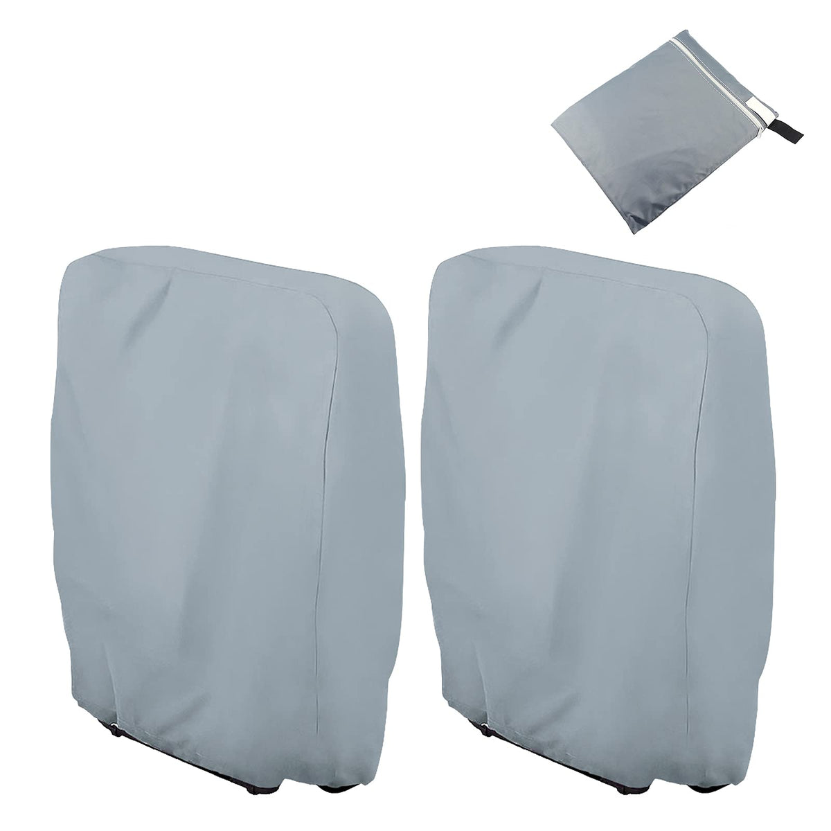 Uranshin universal folding chair cover shields from rain and dust.