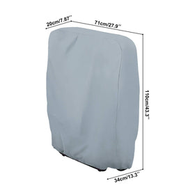 Uranshin UV-coated fabric shields color and texture from sun exposure.