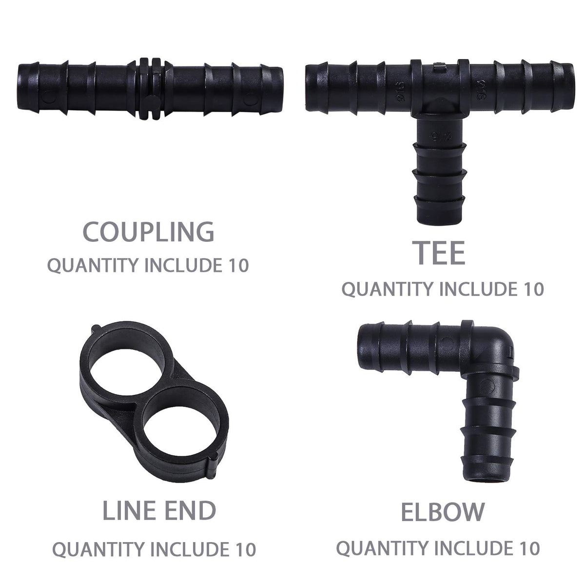 URATOT couplings provide durable, leak-free connections for irrigation lines