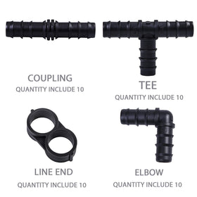 URATOT couplings provide durable, leak-free connections for irrigation lines