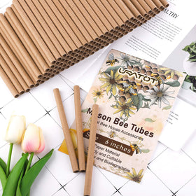 URATOT Mason Bee Tubes with smooth cut edges for clean replacements