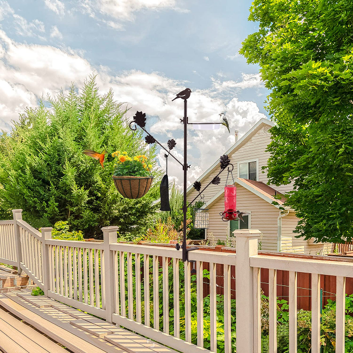 Urban Deco adjustable branches enabling flexible hanging of feeders