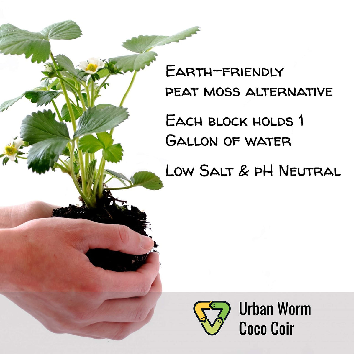 Urban Worm coco coir bedding for worms and reptiles