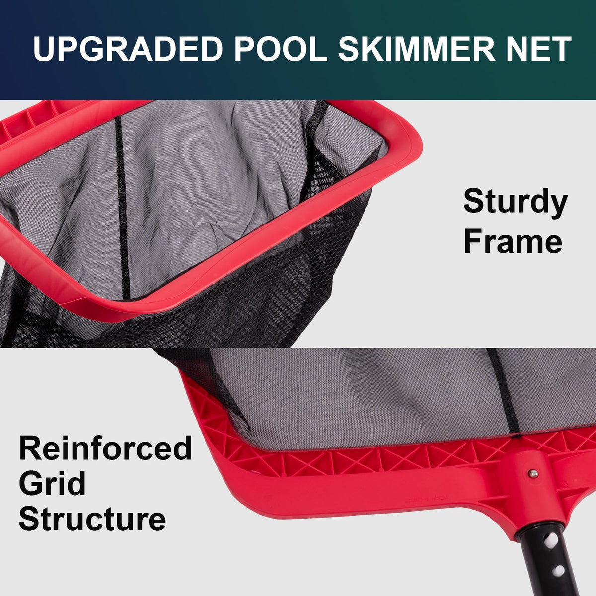 Urchindj pool skimmer double-layer bag adds durability for tough debris