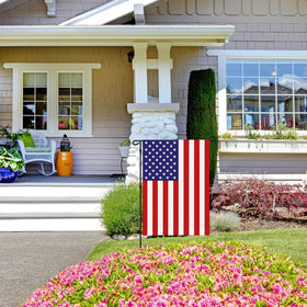 URSKYTOUS flag works indoors or outdoors for porch or wall display