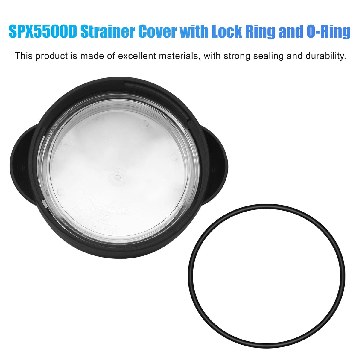 Easy installation visual of URYKEC SPX5500D lid on pump housing