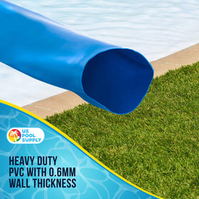US Pool Supply 1-1/2 inch diameter hose ideal for fast draining.