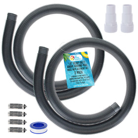 U.S. Pool Supply 1-5 inch hose 6ft heavy-duty for strong filtration.