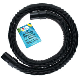 US Pool Supply 6-foot heavy-duty hose connects securely to skimmer for durable filtration.