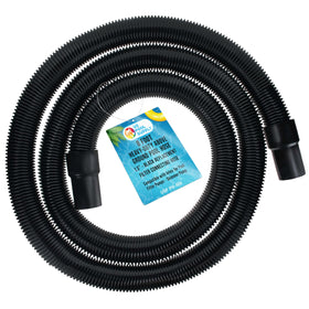 US Pool Supply 8 ft hose with durable 1.5-inch connections for reliable filtration.