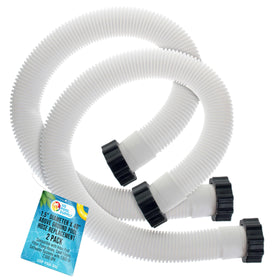 U.S. Pool Supply above-ground hose 1.5-inch by 40-inch, pack of two for easy filtration