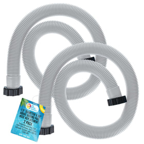US Pool Supply above-ground hose, 1.5-inch diameter, 59-inch length, ideal for secure pump connections.
