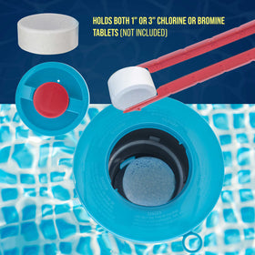 U.S. Pool Supply adjustable flow control ring enabling tailored release.