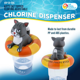US Pool Supply Collapsible Tablet Tank extended for easier chlorine dosing and flexible pool maintenance