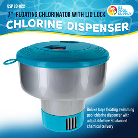 US Pool Supply collapsible 3.5-inch tank aids easy refills and long use.