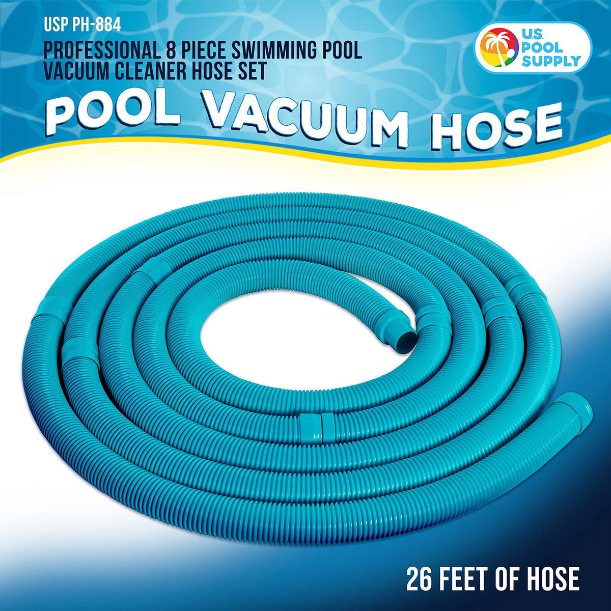 US Pool Supply connector ends 1-1/2 inch universal fit for cleaners