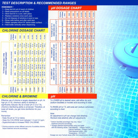 U.S. Pool Supply dropper bottles provide precise dosing for water testing.
